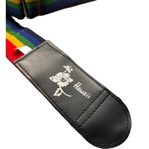Vintage Hawaii Souvenir Rainbow Luggage Strap 59" Travel Retro Gift Collectible